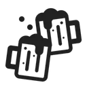 Free Beer Mugs High Icon
