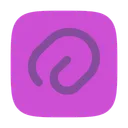 Free Clip redondeado  Icon