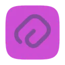 Free Clip redondeado  Icon