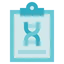 Free Chemistry Clipboard Dna Icon
