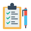Free Clipboard Checklist List Icon