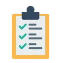 Free Clipboard Checklist List Icon