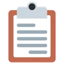 Free Clipboard Note Paper Icon