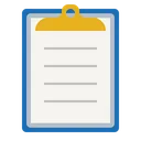 Free Clipboard Checklist Report Icon