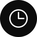 Free Clock Time Navigation Icon