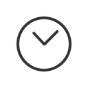 Free Outline Time Icon