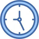 Free Clock Time Time And Date Icon