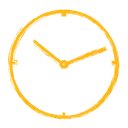 Free Clock Time Management Icon