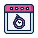 Free Clock Deadline Delay Icon