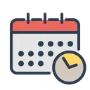 Free Clock Manage Resolutions Icon