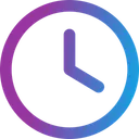 Free Clock Time Time And Date Icon