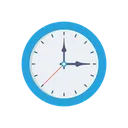 Free Time Clock Watch Icon