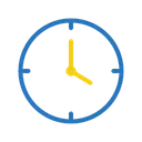 Free Clock Picture Copy Icon