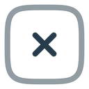 Free Close Circle Cross Remove Icon