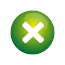 Free Green Exit Close Icon