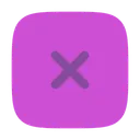 Free Close Square Close Cross Icon