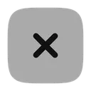 Free Close Square Icon