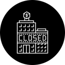 Free Closed Business Enterprise Icon