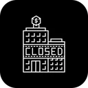 Free Closed Business Enterprise Icon