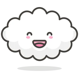 Free Cloud Emoji Icon