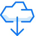 Free Cloud Download Icon