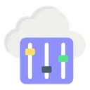 Free Cloud Adjustment  Icon
