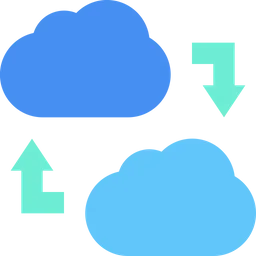 Free Cloud backup transfer  Icon