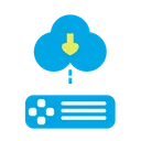 Free Game Cloud Play Icon