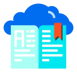 Free Cloud Book  Icon