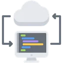 Free Cloud-Code-Programmierung  Symbol