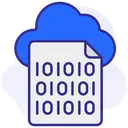 Free Cloud Coding Cloud Programming Coding Icon