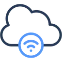 Free Cloud Computing Seo And Web Wireless Connection Icon