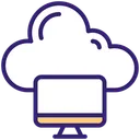 Free Cloud Computing Cloud Technology Cloud Hosting Icon