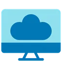 Free Cloud Computing Cloud Desktop Icon