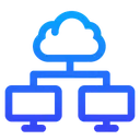 Free Cloud Computing Cloud Cloud Hosting Icon