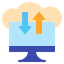 Free Cloud Computing Cloud Hosting Cloud Technology Icon