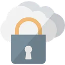 Free Cloud Computing Security Cloud Data Security Cloud Information Security Icon