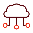 Free Cloud Compution Cloud Data Icon