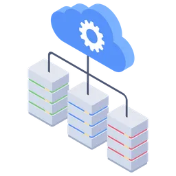Free Cloud Data Center  Icon