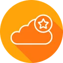 Free Cloud Data Server Icon