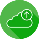Free Cloud Data Uploading Icon
