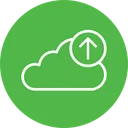 Free Cloud Daten Hochladen Symbol