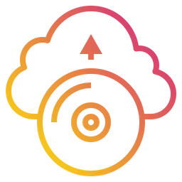 Free Cloud Disk  Icon