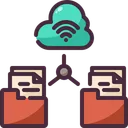 Free Files And Folders File Upload Storage Icon