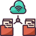 Free Cloud Document  Icon