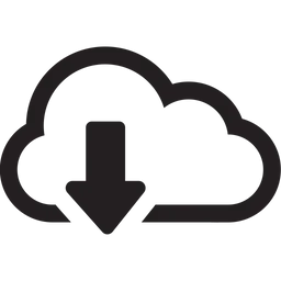 Free Cloud download  Icon