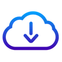 Free Cloud Download Cloud Download Icon