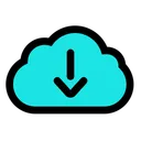 Free Cloud Download Cloud Download Icon
