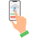 Free Internet Downloading Online Data Cloud Download Icon