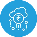 Free Cloud Earning Fortune Icon